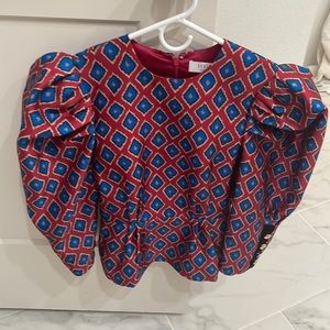 Hunter Bell peplum top size 4